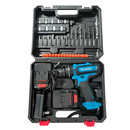 Set Taladro Inalámbrico 24V Makita con Herramientas y Maletín